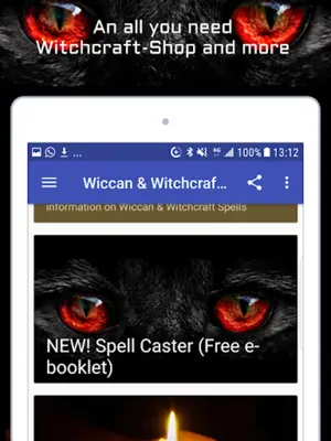 Wiccan & Witchcraft Spells APP android App screenshot 9