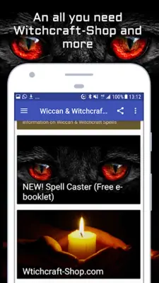 Wiccan & Witchcraft Spells APP android App screenshot 16