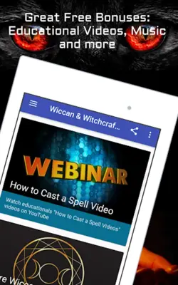 Wiccan & Witchcraft Spells APP android App screenshot 2